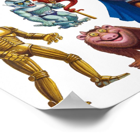 Geedis en Land van Ta Art Print (Hoek)