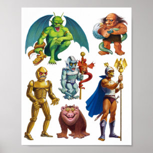 Geedis en Land van Ta Art Print