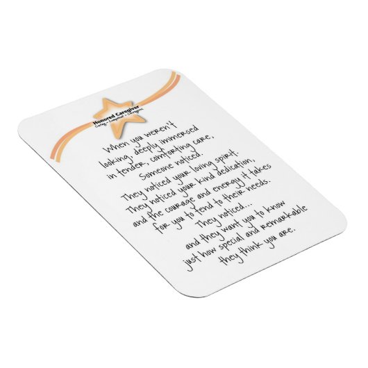 Geëerd zorgverlener Flexible Magnet Magneet (Rechterzijde)