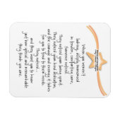 Geëerd zorgverlener Flexible Magnet Magneet (Horizontaal)