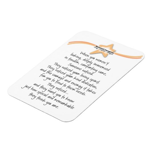 Geëerd zorgverlener Flexible Magnet Magneet (Linkerzijde)