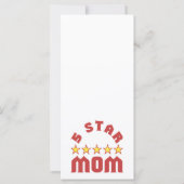 Geef 5 sterren aan super mama (Achterkant)