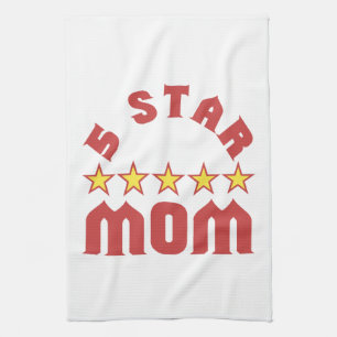 Geef 5 sterren aan super mama theedoek