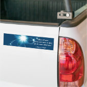 GEEF ALLE ZORGEN EN VERZORGEN... RELIGIEUZE BUMPE BUMPERSTICKER (Op Truck)