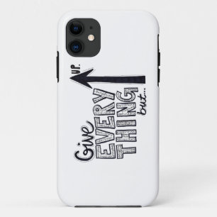 Geef alles maar op Case-Mate iPhone case
