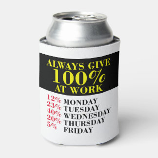 Geef altijd 100% op het werk koeler