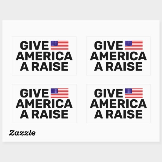 Geef Amerika een Raise™ Sticker (Vel)