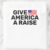 Geef Amerika een Raise™ Sticker (Tas)