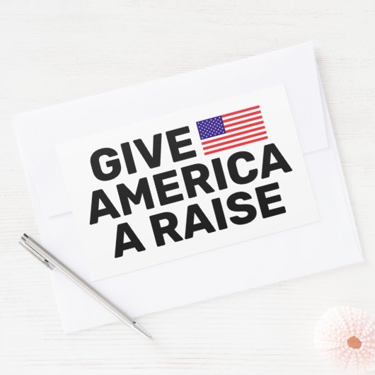 Geef Amerika een Raise™ Sticker (Envelop)