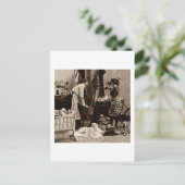 Geef Baby haar fles op 6 stereoview Briefkaart (Staand voorkant)