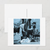 Geef Baby haar fles op 6  stereoview Briefkaart (Voorkant / Achterkant)