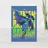 Geef Batman nooit op met grafisch programma (Voorkant)