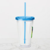 Geef Batman nooit op met grafisch programma Acryl Drinkbeker (Rechts)