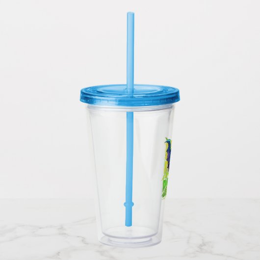 Geef Batman nooit op met grafisch programma Acryl Drinkbeker (Rechts)