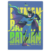 Geef Batman nooit op met grafisch programma Klembord (Achterkant)