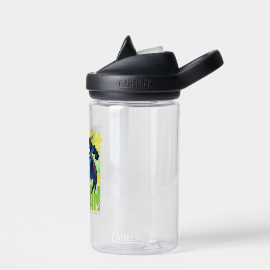 Geef Batman nooit op met grafisch programma Waterfles (Links)