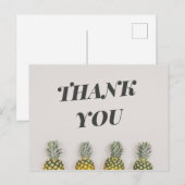 geef bedankkaart voor vriend briefkaart (Voorkant / Achterkant)