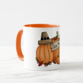 Geef Bedankt 11 oz Combo Mok (Voorkant links)