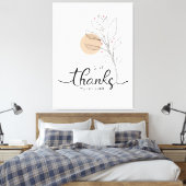 Geef bedankt aan de Heer Canvas Afdruk (Insitu (Slaapkamer))