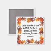 Geef bedankt aan de Heer Magneet (Voorkant / Achterkant)