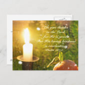 Geef Bedankt aan de Heer, Psalm 107 Briefkaart (Voorkant / Achterkant)