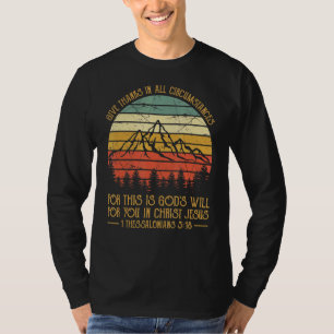 Geef Bedankt aan de Heer Religious S Christelijk T-shirt
