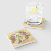 Geef Bedankt aan de Heer, Thanksgiving Stenen Onderzetter (Zijkant)