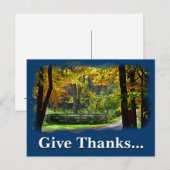 Geef bedankt aan de Here 1 Kronieken 16:8 Briefkaart (Voorkant / Achterkant)