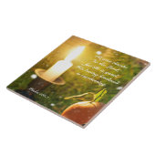 Geef Bedankt aan de Here Psalm 107 Tegeltje (Zijkant)