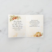 Geef Bedankt aan de Thanksgiving van Lord Bible Ve Kaart (Binnen)