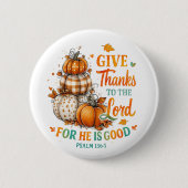 Geef Bedankt aan... Ronde Button 5,7 Cm (Voorkant)