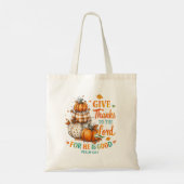 Geef Bedankt aan... Tote Bag (Achterkant)