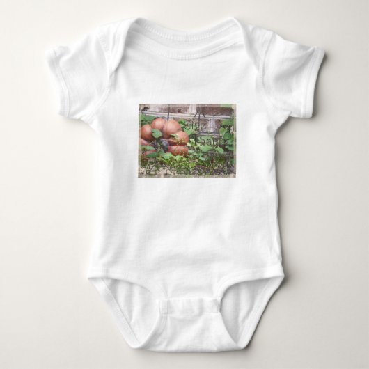 Geef Bedankt Baby Bodysuit (Voorkant)