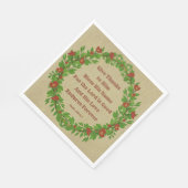 Geef Bedankt Bless Zijn naam Lord is goed - Middel Servet (Hoek)