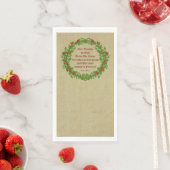 Geef Bedankt Bless Zijn naam Lord is goed Servet (Insitu)