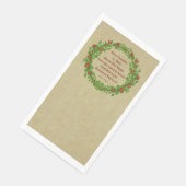 Geef Bedankt Bless Zijn naam Lord is goed Servet (Hoek)