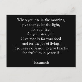 Geef Bedankt - Briefkaart