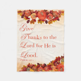 Geef Bedankt Collectie Fleece Deken