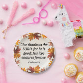 Geef Bedankt Collectie Papieren Bordje (Feest)