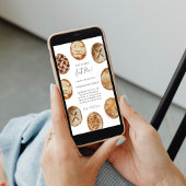 Geef Bedankt Eat Pie Thanksgiving Diner Uitnodigin Kaart