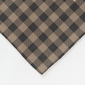 Geef Bedankt eenvoudige zegeltjes - primitief land Fleece Deken (Hoek)