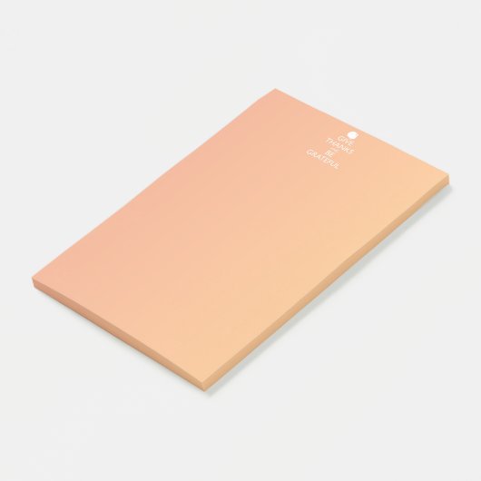 GEEF BEDANKT EN BEN GRATIS POST-IT® NOTES (Schuin)