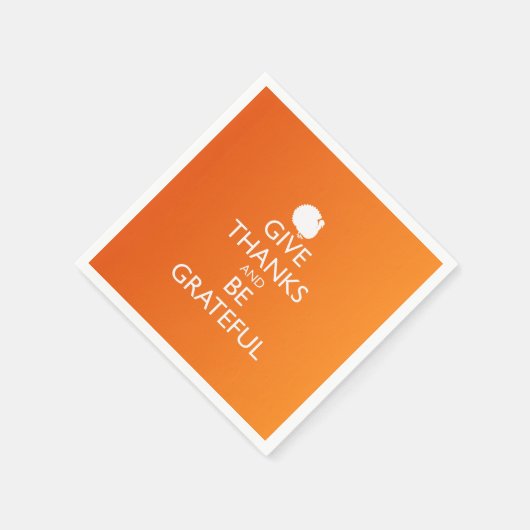 GEEF BEDANKT EN BEN GRATIS SERVETTEN (Hoek)