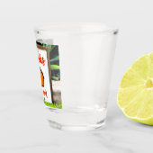 Geef Bedankt en eet Thanksgiving uit Shot Glas (Rechts)