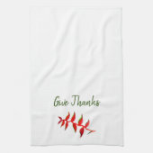  Geef Bedankt Floral Theedoek (Verticaal)