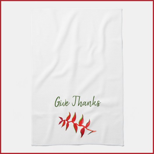  Geef Bedankt Floral Theedoek
