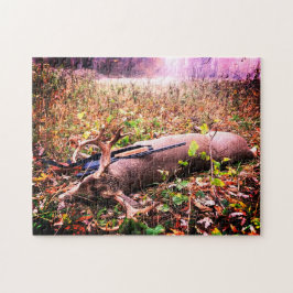 Geef Bedankt Geoogst Whitetail Buck Legpuzzel