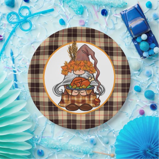 Geef Bedankt Gnome Papieren Bordje (Feest)