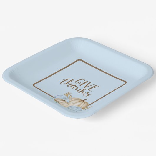 Geef bedankt goede bedankt met papieren Bord (Gebogen)