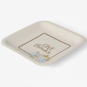 Geef bedankt goede bedankt met papieren Bord (Gebogen)